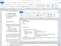Surat Lamaran Kerja Dalam Bentuk Word