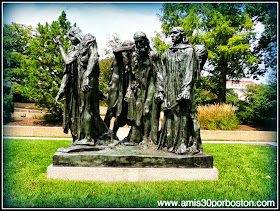 The Burghers Of Calaix By Rodin