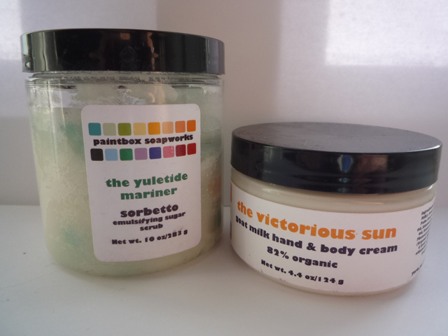 Paintbox Soapworks Yuletide Mariner and Victorious Sun