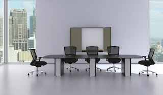 Modern Conference Table with Power