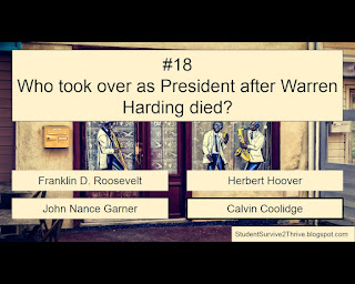 The correct answer is Calvin Coolidge.