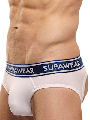 Supawear Supadupa MK II Jock Brief Underwear White Cool4guys Online Store