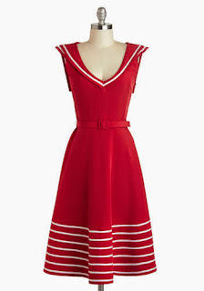 ModCloth Either Oar Dress Mod Cloth