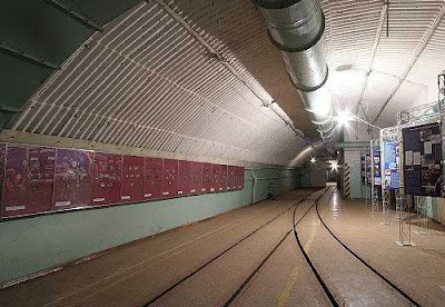 Submarine Base Machine Room Railway Lines