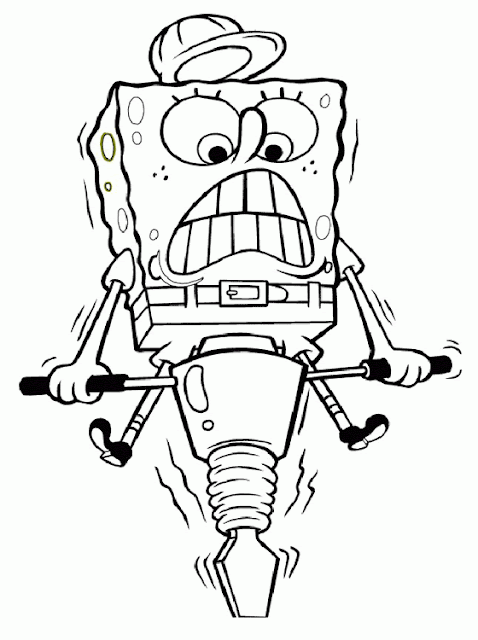 spongebob coloring pages games