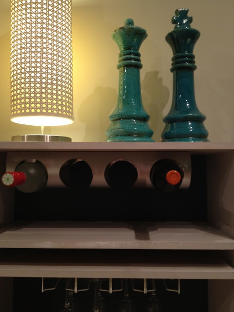 wine rack and glass holder plans