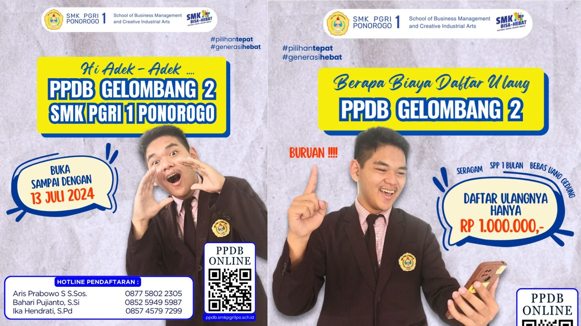 Jadi Salah Satu Sekolah Favorit, Ini Dia Cara Daftar PPDB SMK PGRI 1 Ponorogo