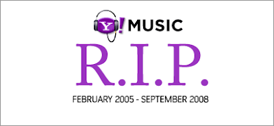 Yahoo! Music is Shutting Down