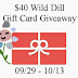 $40 Wild Dill Giveaway (ends Oct. 13)