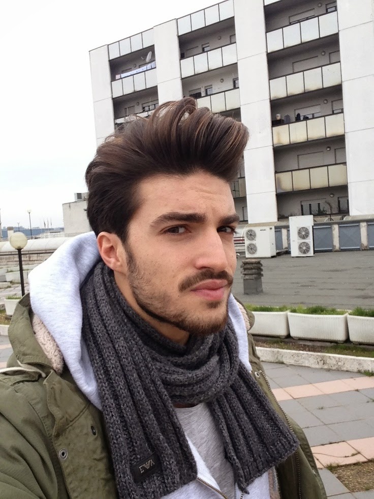 Hairstyle Advice: Italian male model