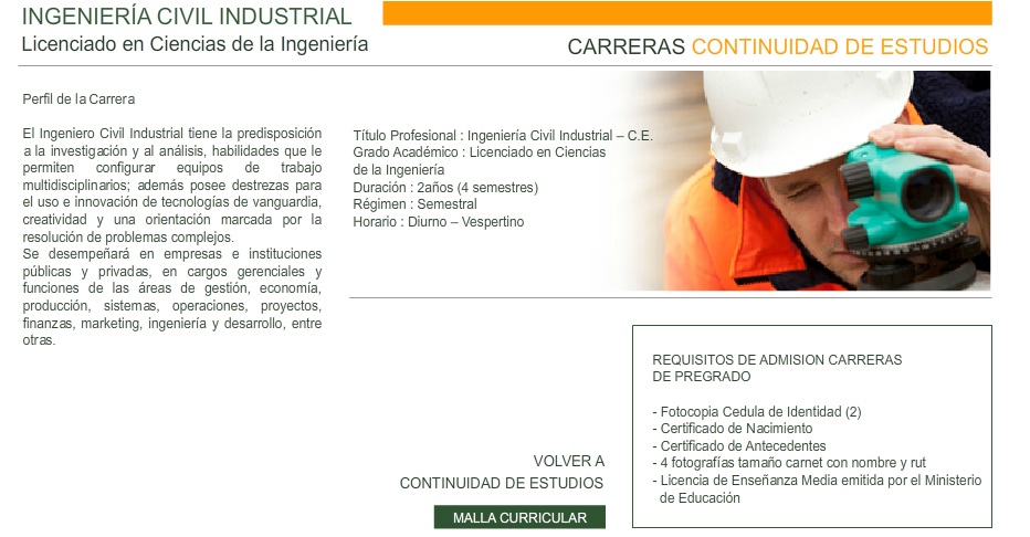 Universidad La Republica Ingenieria Civil Industrial
