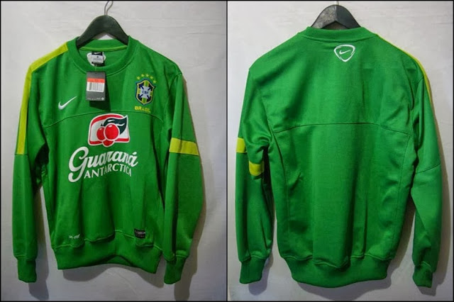 SWEATER TRAINING BRAZIL GREEN 2013-2014 