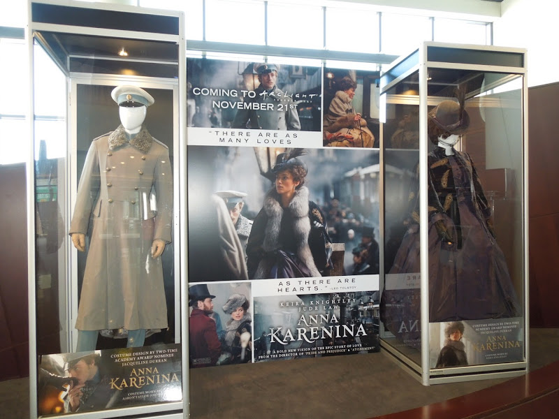 Anna Karenina movie costume exhibit 