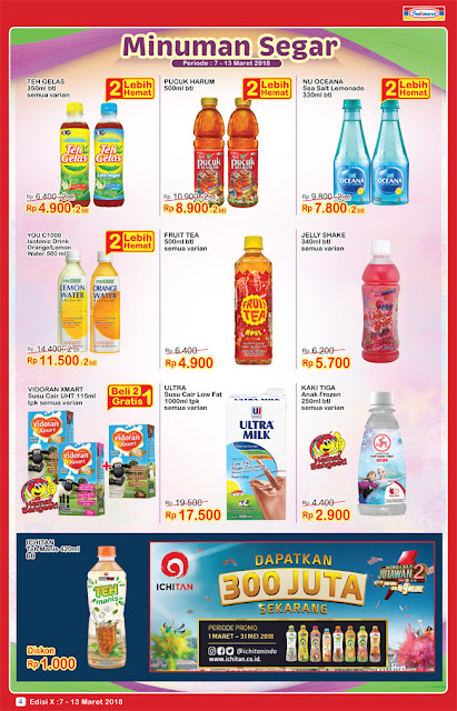 Katalog Promo INDOMARET Super Hemat Periode 07 - 13 Maret 2018