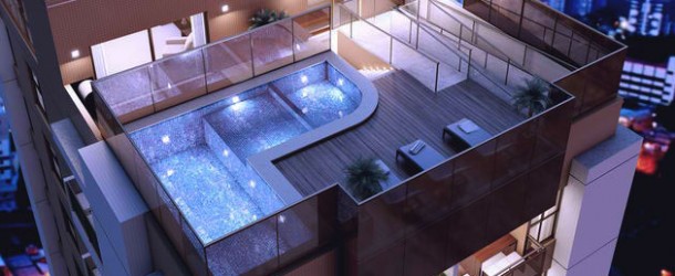 15 Rooftop swimming pools by www.homado.com