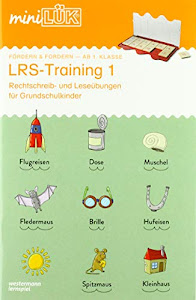 miniLÜK-Übungshefte: miniLÜK: 1./2. Klasse - Deutsch: LRS - Training 1