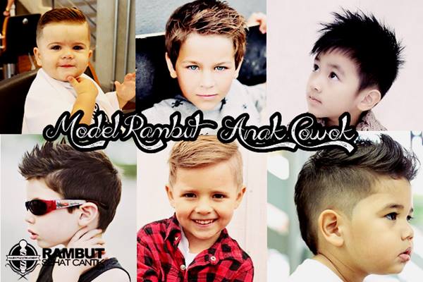 14 Model Rambut Anak Laki Laki Keren 3-7 Tahun Jaman ...