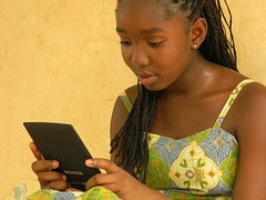 e-learning; tablet, girl, learning