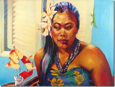 1st Place - “Kanohe Resting” - Penny Taylor-Beardow