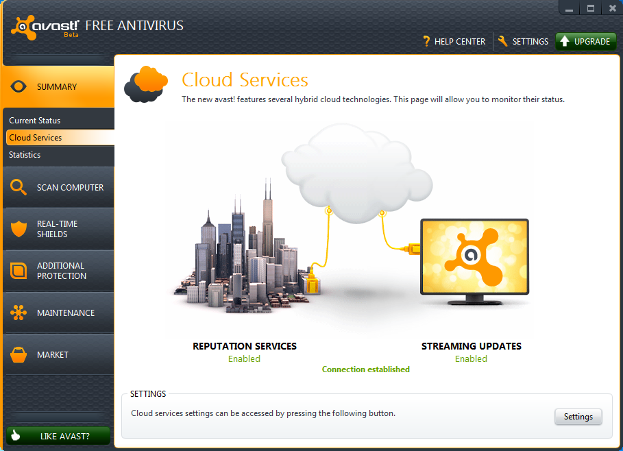 Download Free Software: Avast! Free Antivirus 7.0.1426 ...