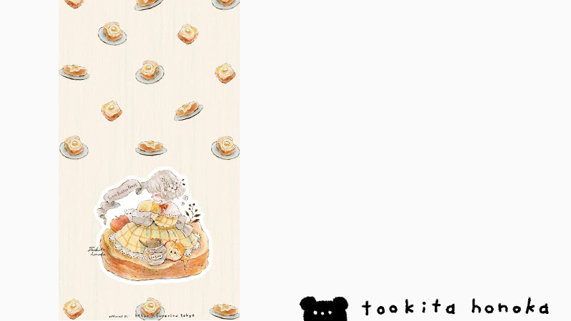 スマホ Iphone用フリー壁紙 待ち受け無料配布 ボブの女の子と黄色いトーストパンのおしゃれかわいいイラスト 遠北ほのかのイラストサイト スマホ Iphone用フリー壁紙 待ち受け無料配布 ボブの女の子と黄色いトーストパンのおしゃれかわいいイラスト 遠北ほのかのイラストサイト