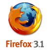 Firefox 3.1 logo