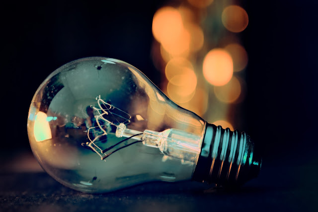 Lightbulb and Bokeh Lights