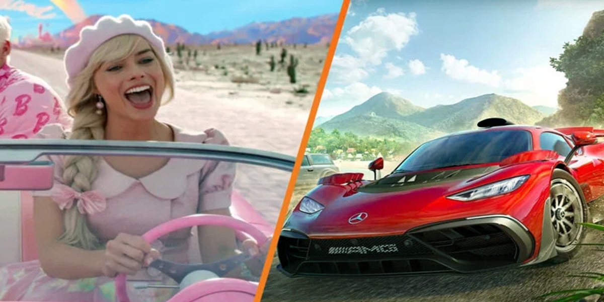 Two Barbie movie cars are coming to Forza Horizon 5