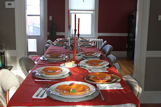 Thanksgiving table