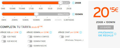 Tarifa datos ilimitados Simyo - Opiniones Masmovil