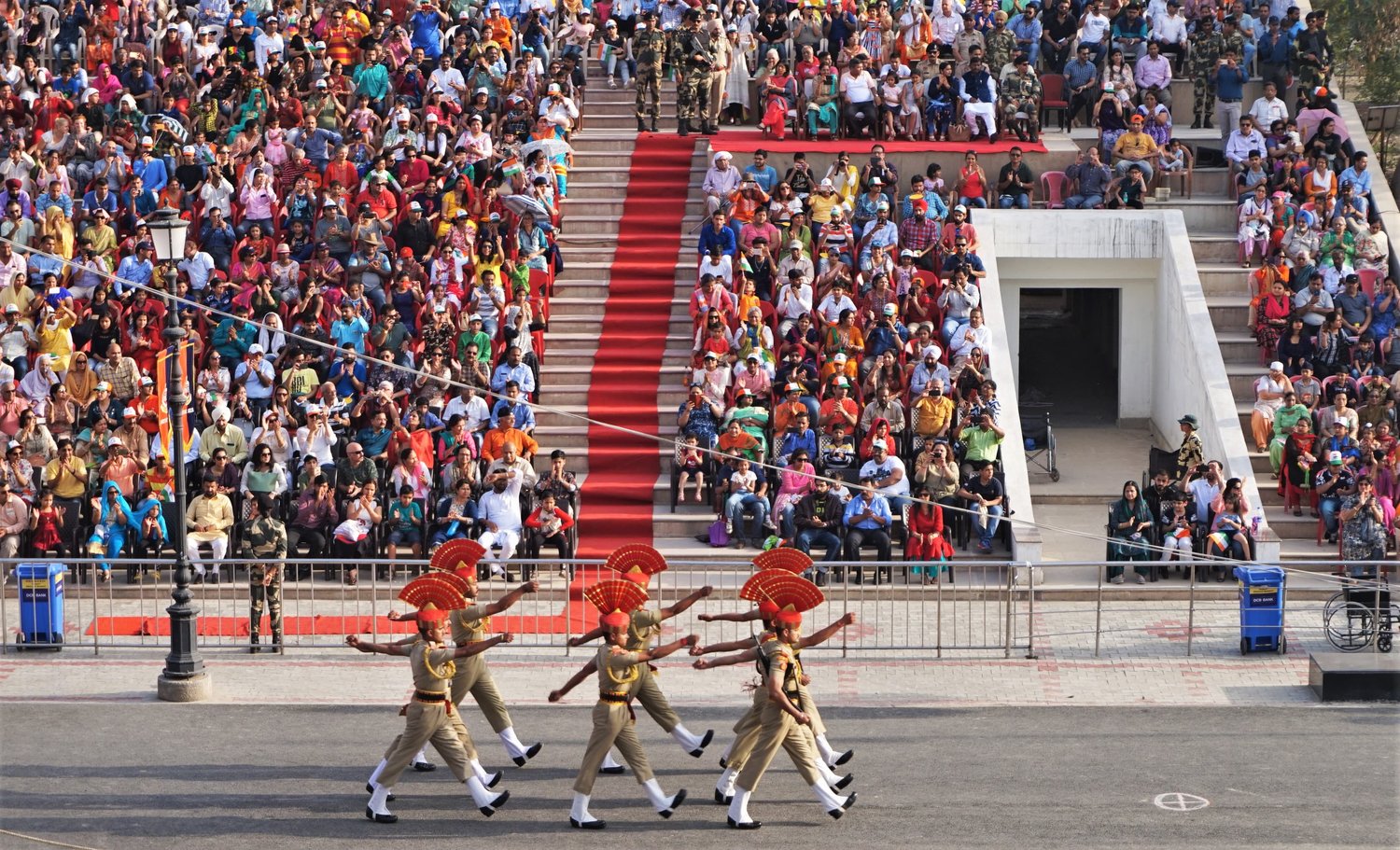 🇮🇳 Witness the awe-inspiring Wagah Border ceremony between India and Pakistan! 🇵🇰  Join us for an unforgettable sightseeing tour to the Wagah Border, where you'll witness the mesmerizing flag-lowering ceremony, a symbol of the longstanding rivalry and unity between these two nations.  🎉 Immerse yourself in the vibrant atmosphere as soldiers perform meticulously choreographed drills and rituals. 📅 Choose from flexible booking options to suit your schedule. 🚌 Hassle-free transportation arrangements from your location to the border and back. 📸 Capture incredible memories against the backdrop of this historic event.  Book your Wagah Border sightseeing tour today! Call or WhatsApp us at +91-8000999660 to reserve your spot and create memories that will last a lifetime. 🌟