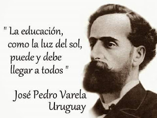 frase de José Pedro Varela sobre educación