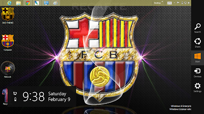 Barcelona Fc 2013 Theme For Windows 8