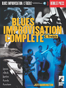 Blues Improvisation Complete C Treble Book/Cd