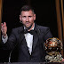 "Lionel Messi's Record-Breaking Eighth Ballon d'Or Win in 2023: Aitana Bonmati Shines as Top Women's Player - Latest Updates"