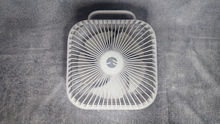 The fan itself in the folded position