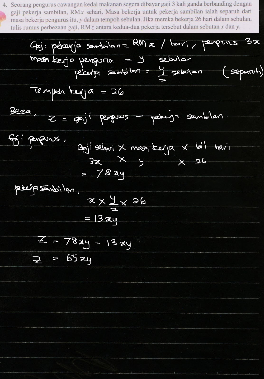 Cikgu Azman - Bukit Jalil: Tingkatan 2 Matematik Bab 3 