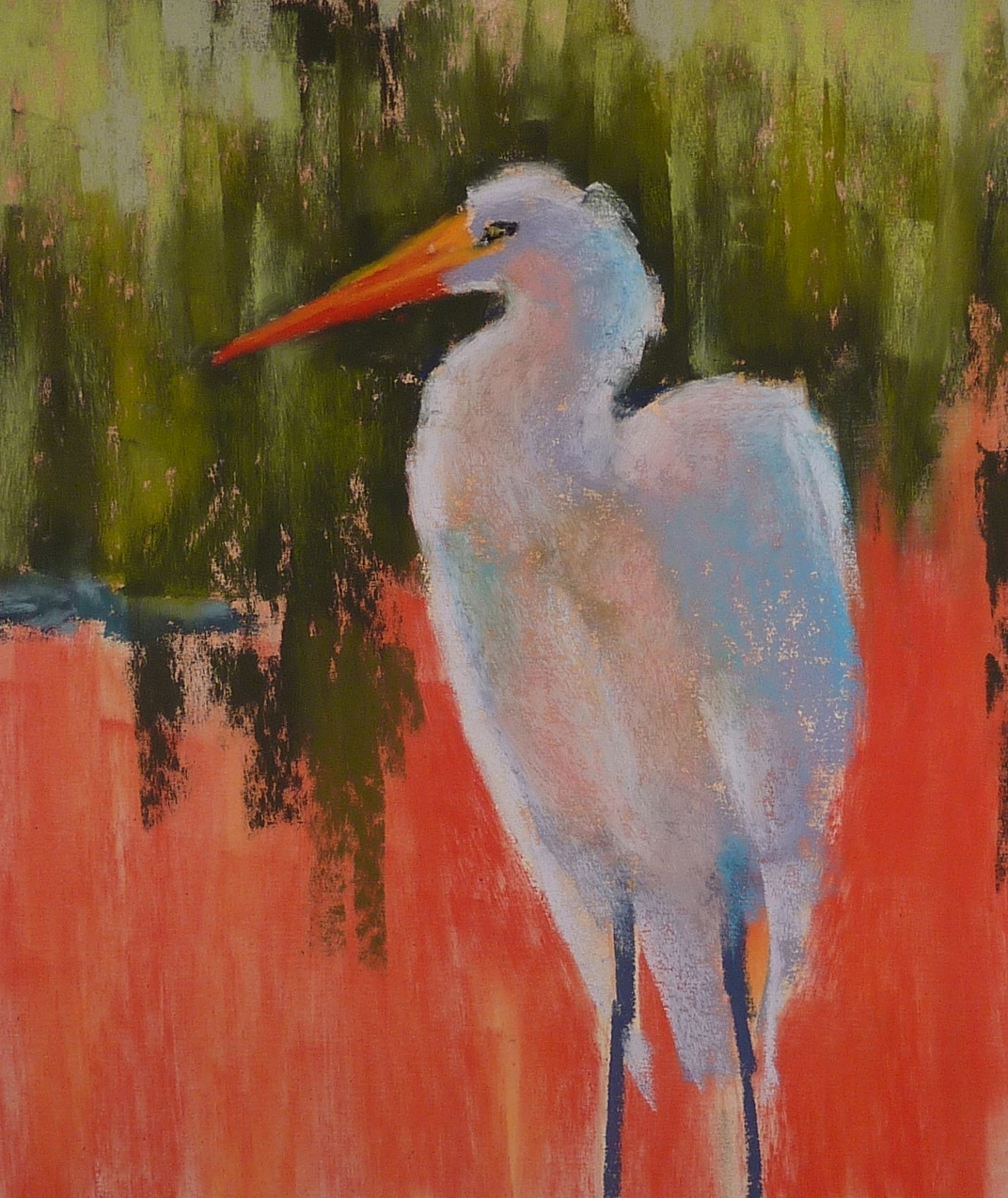 Painting My World Great Egret Painting Step By Step Demo