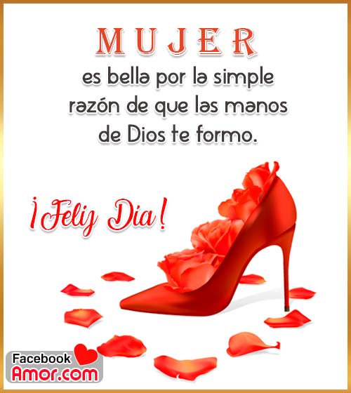 feliz día de la mujer