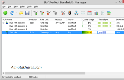 تحميل برنامج SoftPerfect Bandwidth Manager 2020 ادارة شبكة الانترنت