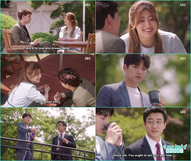 ji wook again become jealous when saw bong hee laughing with eun hyuk - Suspicious Partner: Episode 15 & 16 korean drama