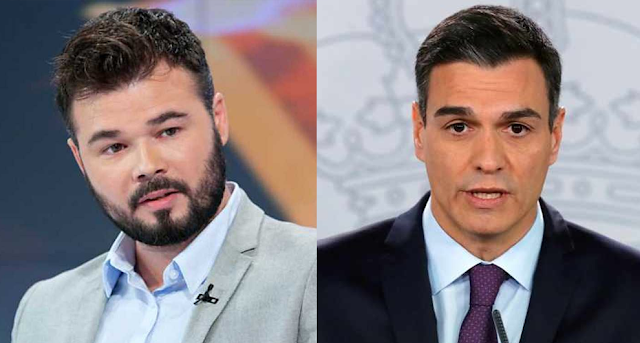 Respuesta viral de Rufián a Sánchez sobre su ultimátum al Gobierno de Venezuela