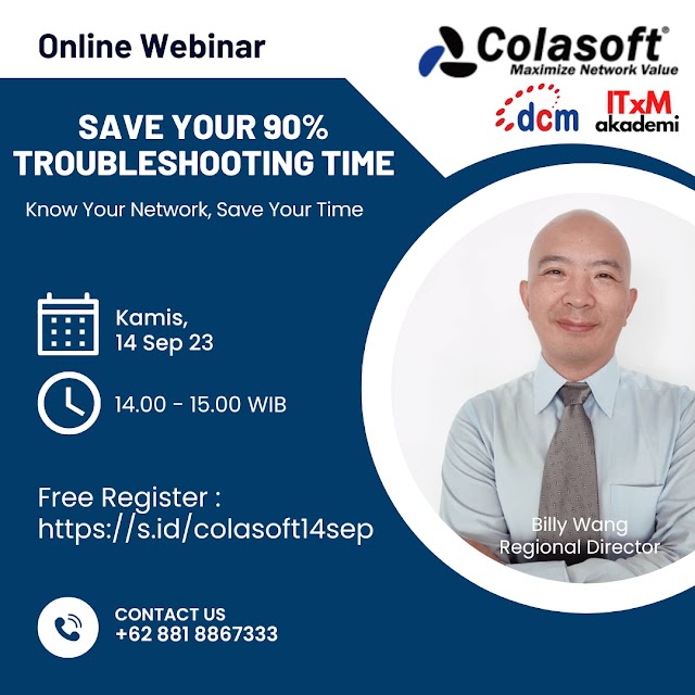 Join Our Webinar Save Your 90% Troubleshooting Time - 14 Sep 2023