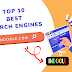 What are the top 10 Best search engine in the world