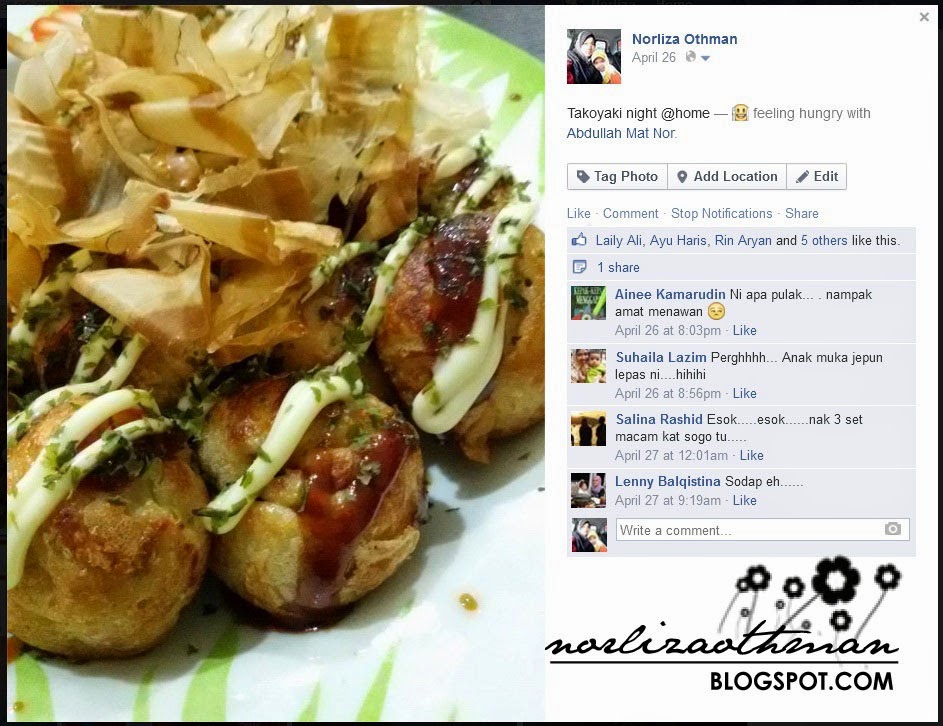 Resipi : Homemade Takoyaki & Sos Takoyaki/ Okonomiyaki 