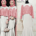 BAJU DRESS PESTA NABILA LATIFA WHITE