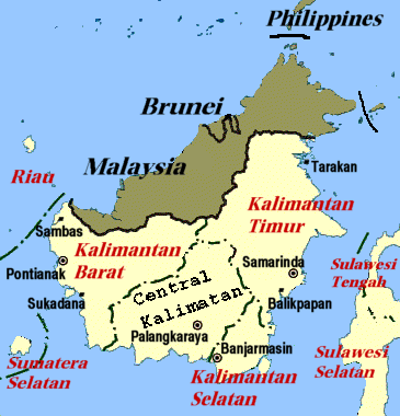 Central Kalimantan Indonesia Map  Foto Bugil Bokep 2017