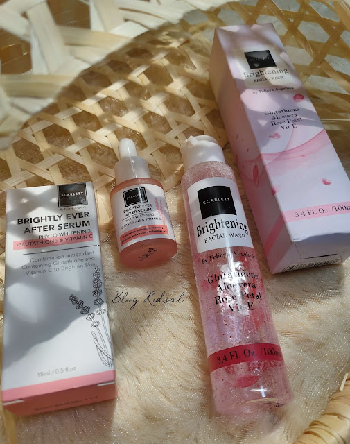 Scarlett Brightening Facial Wash & Brightly Ever After Serum - Wajah Itu Penting : Mengenal Scarlett