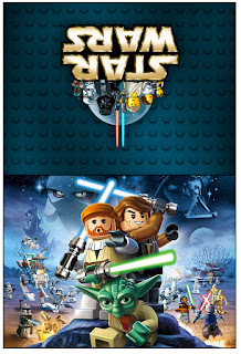 Etiquetas de Star Wars Lego para imprimir gratis.