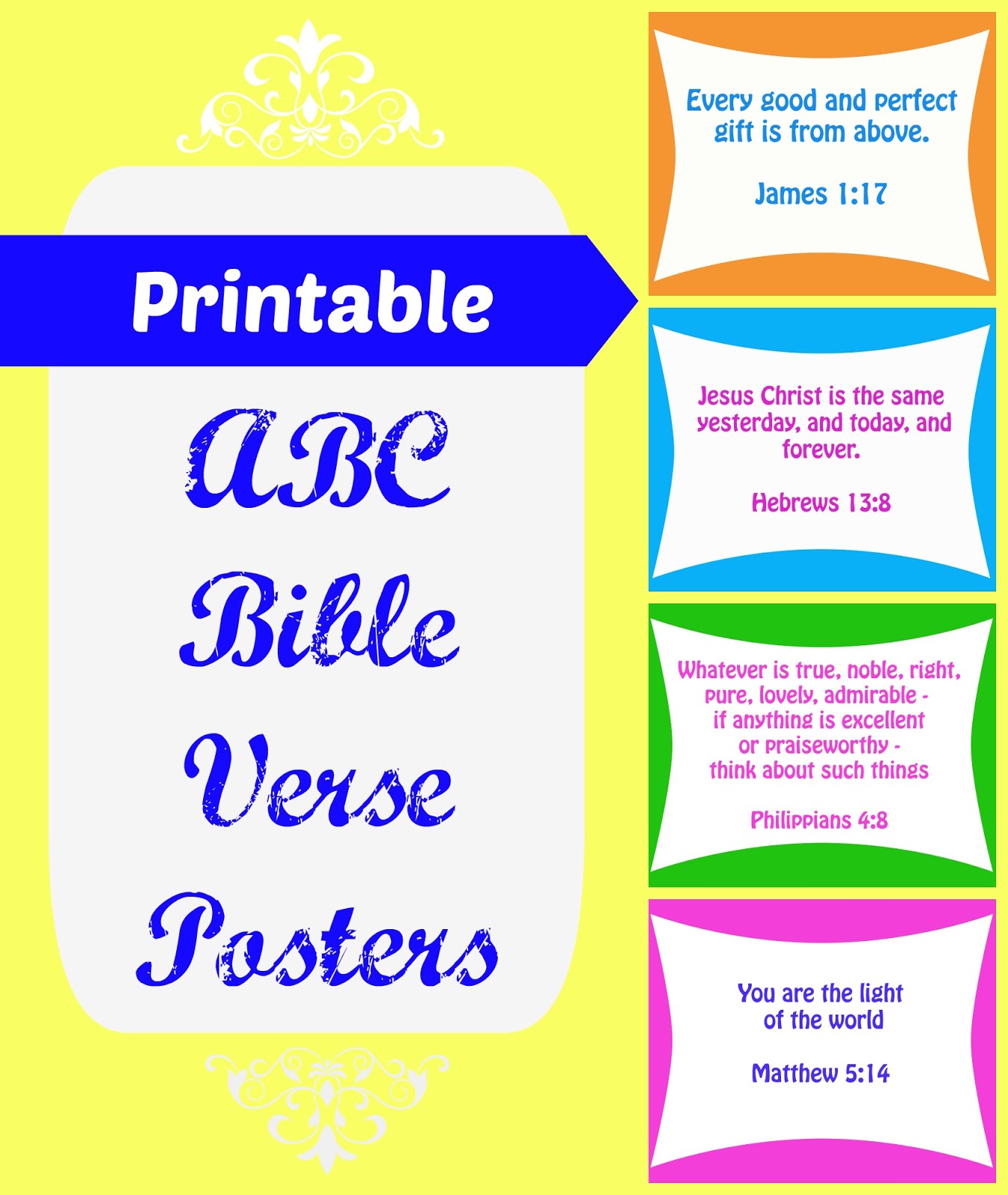 ABC Bible Verses  Life with Moore Babies